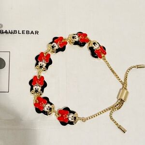 Baublebar NWT Disney Minnie Repeating Bracelet